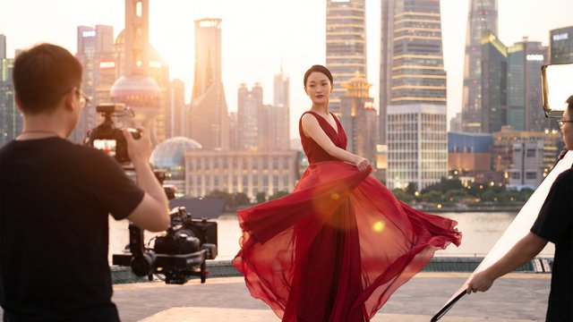 校花传媒都市时尚写真传媒拍摄