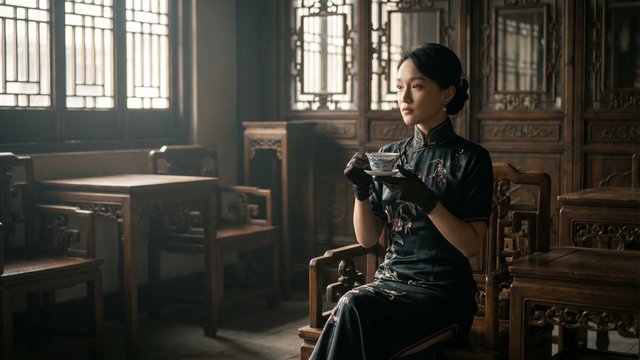 校花传媒复古海派风情传媒教程